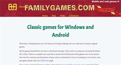Desktop Screenshot of familygames.com