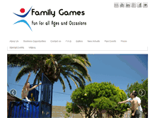 Tablet Screenshot of familygames.co.za